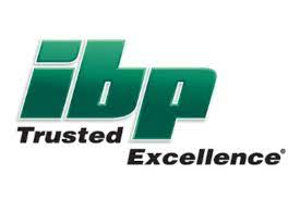 The ibp trusted excellence logo is green and black on a white background.