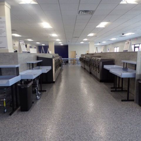 interior of Gigi's Laundromat