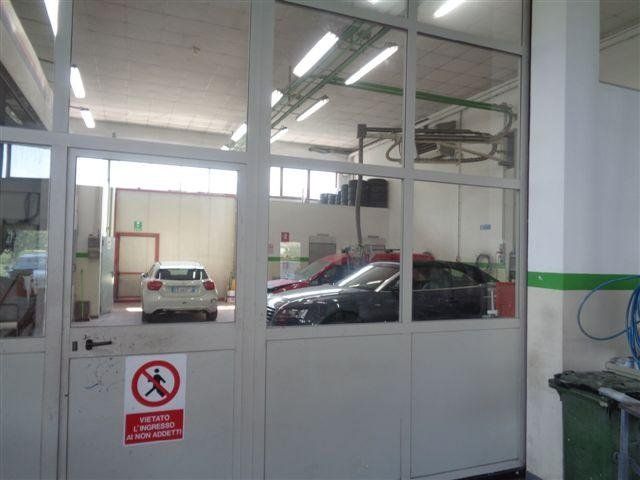 officina della carrozzeria sponga