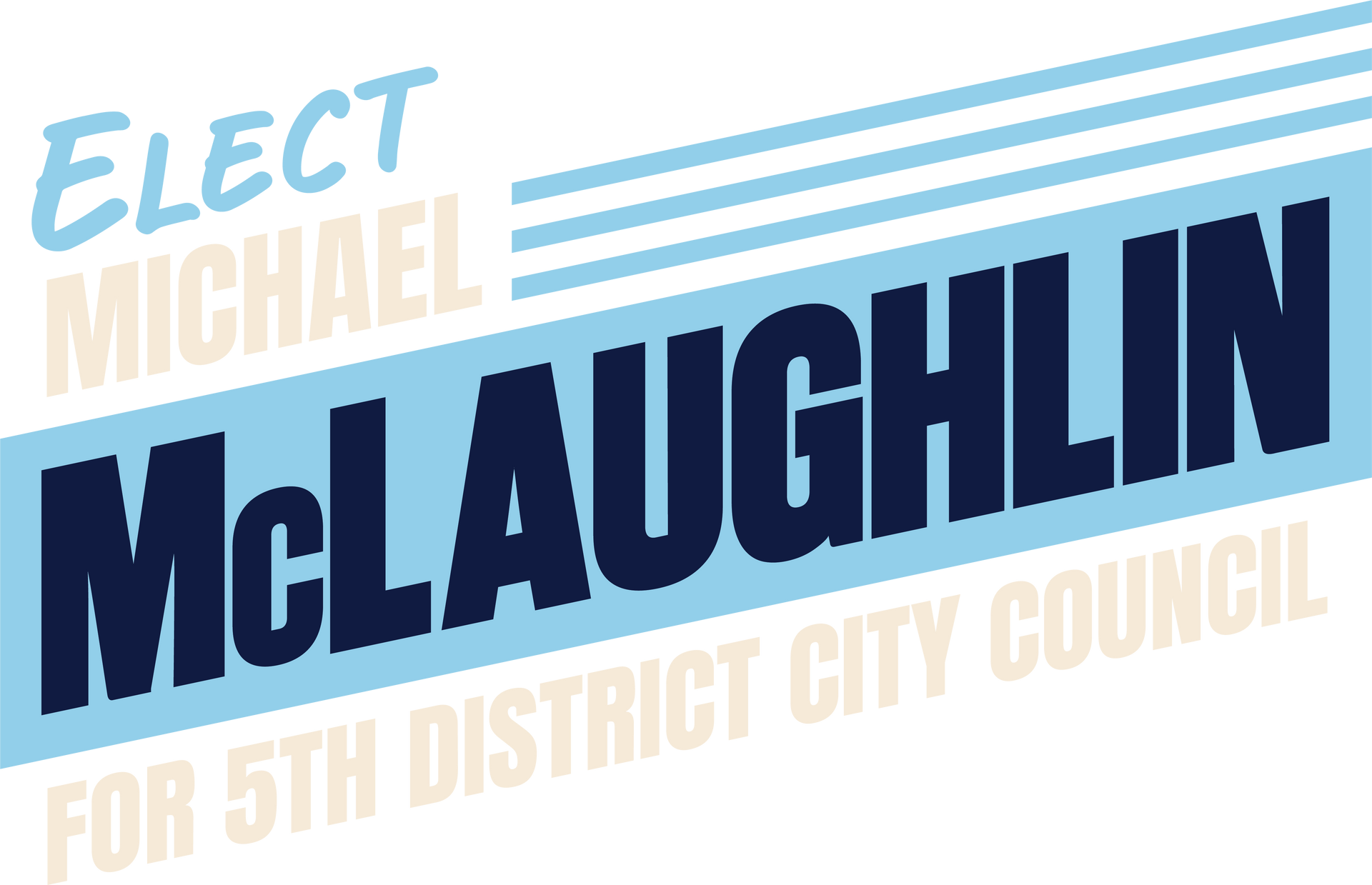 Campaign sign: 