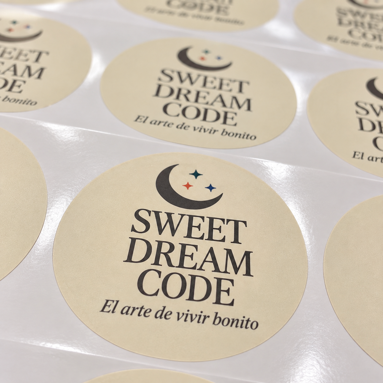 Pegatinas personalizadas Sweet Dream Code