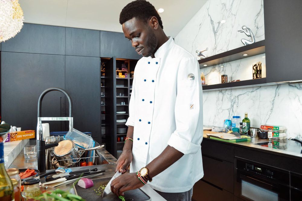 private chef at work