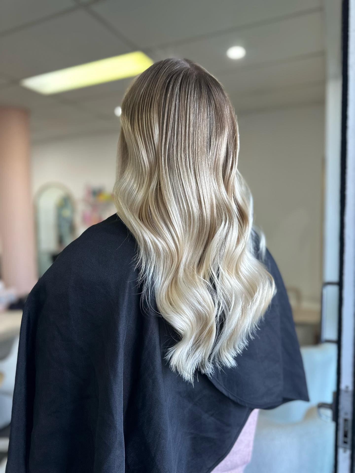 Blonde Hair With Brown Lowlights and Wavy Style — Oh So Blonde Hair Studio in Buddina, QLD