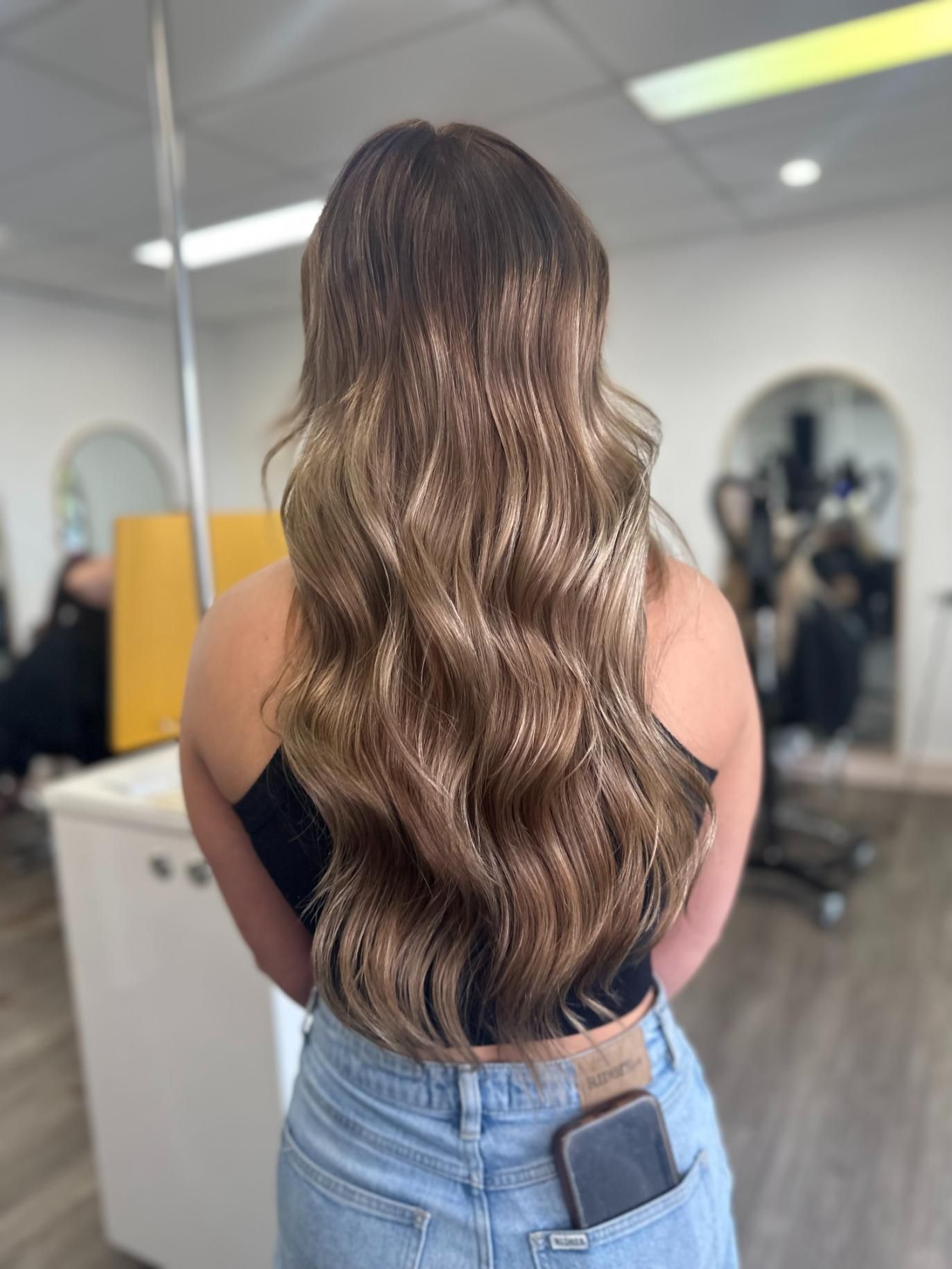 A Woman With Long Hair On The Sunshine Coast