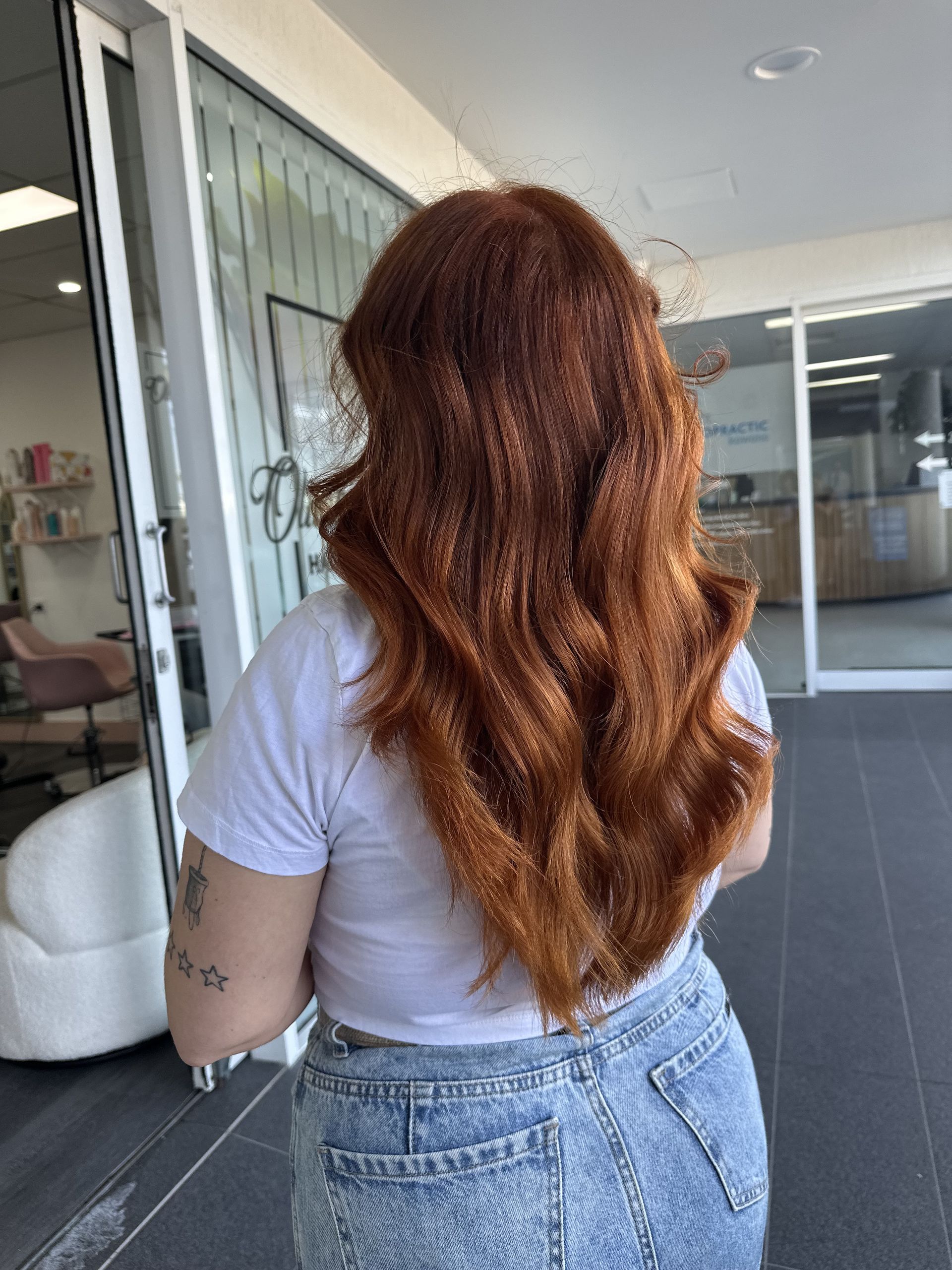 Wavy Layers of Hair Samples in Shades of Blonde — Oh So Blonde Hair Studio in Buddina, QLD