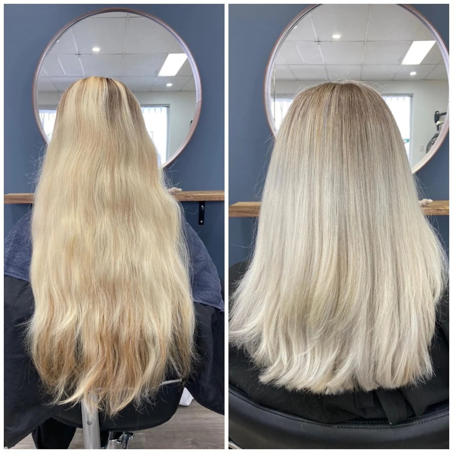 Before and After Photos of Blonde Hair — Oh So Blonde Hair Studio in Buddina, QLD