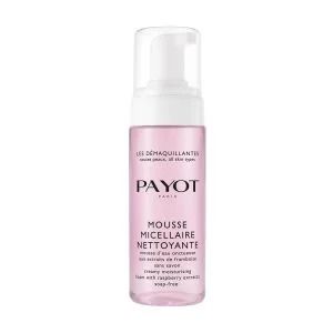 Pink Payot Cleansing Foam Bottle, White Pump Top — Oh So Blonde Hair Studio in Buddina, QLD