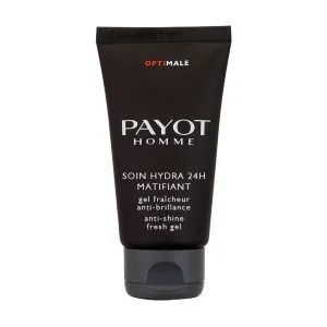 Black Payot Homme Hydra 24h Matifiant Gel Tube — Oh So Blonde Hair Studio in Buddina, QLD