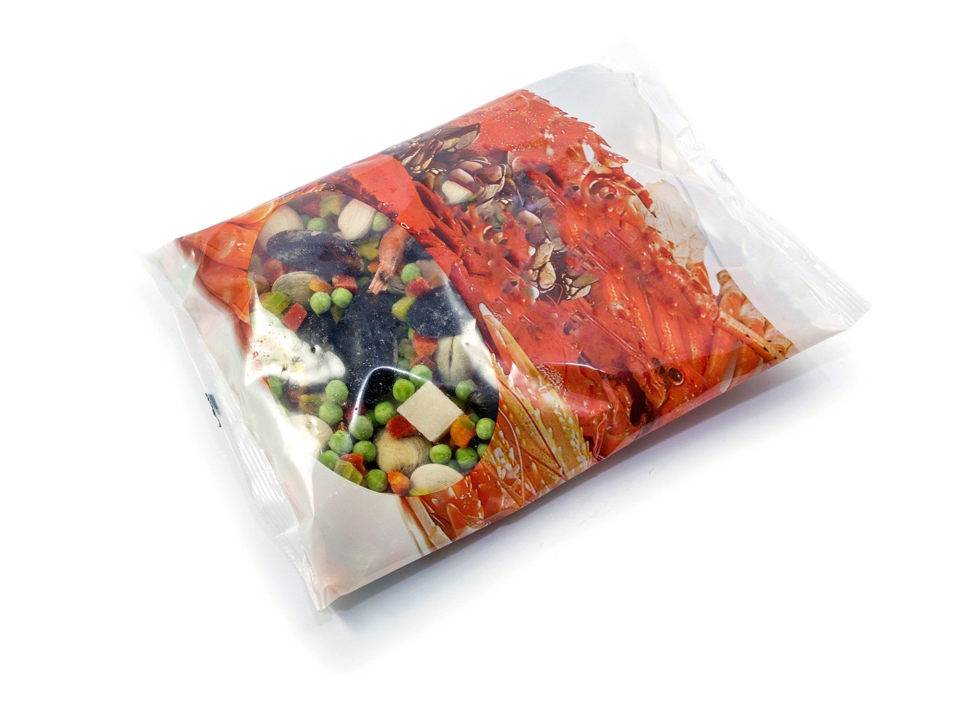 Mezcla de paella congelada