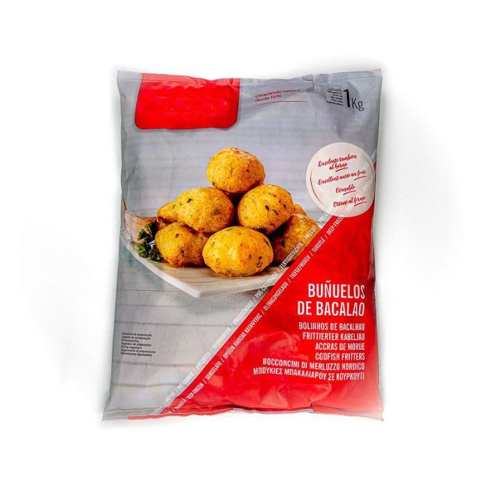 Buñuelos congelados