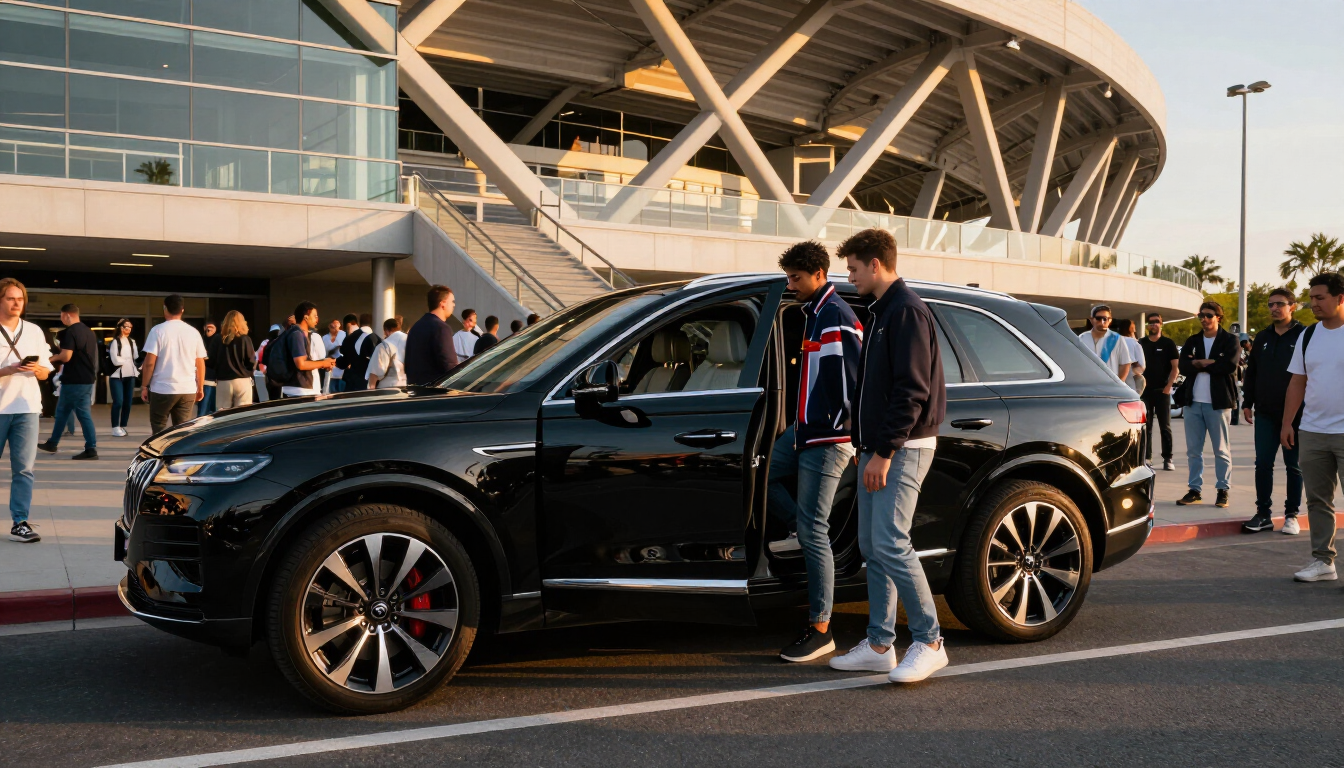 Luxury Limo Drop-off
