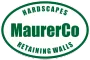 MaurerCo Retaining Walls logo
