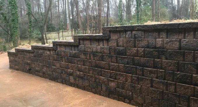 Block Retaining Wall 1