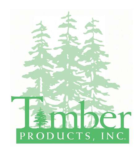 Timber Products' logo of three trees 