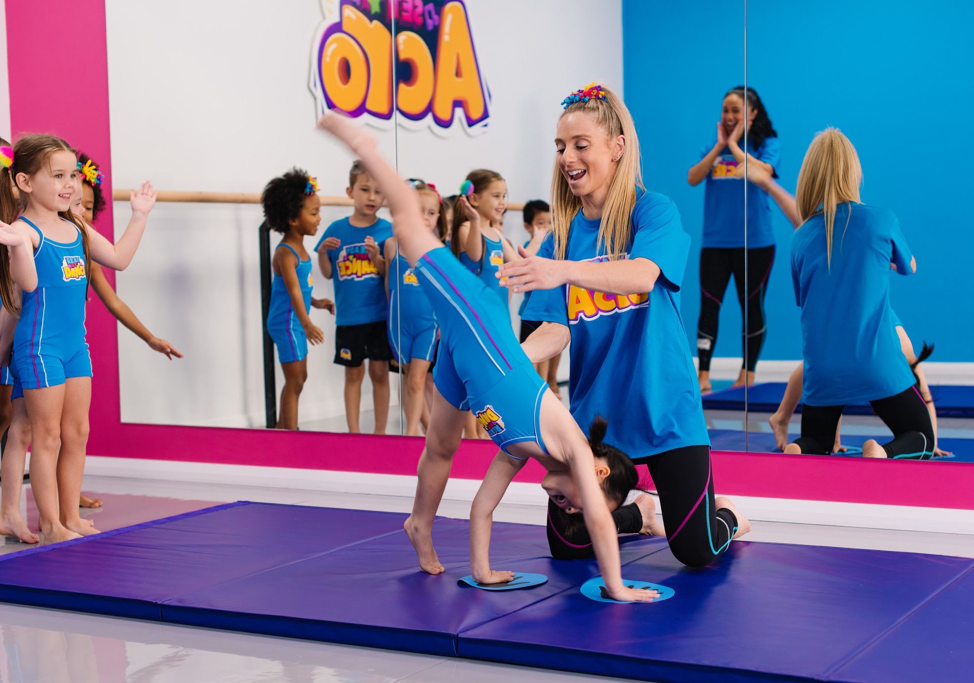 A Group Of Young Girls Are Posing For A Picture — Dance Express Mackay In North Mackay, QLD