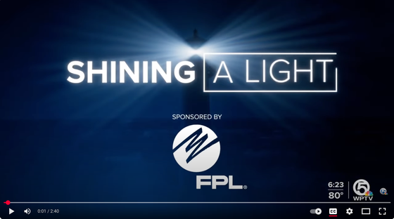 WPTV shinning a light