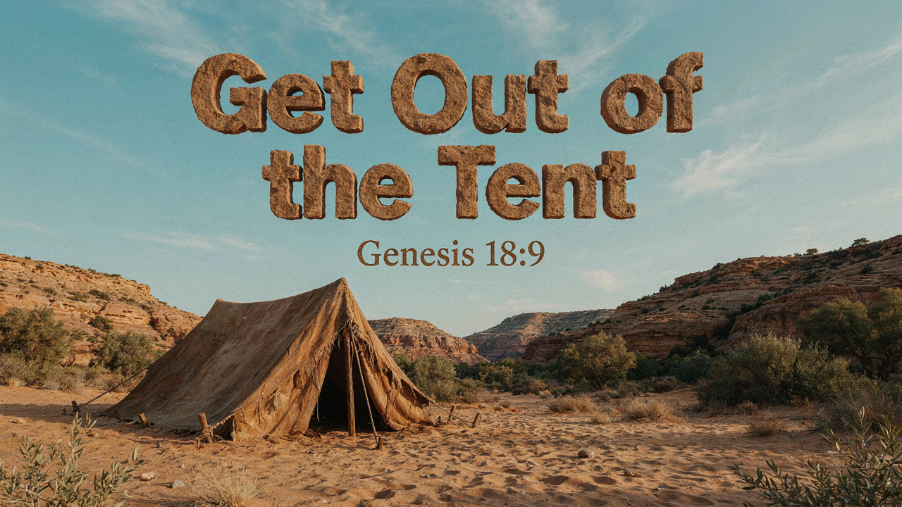 Get Out of the Tent