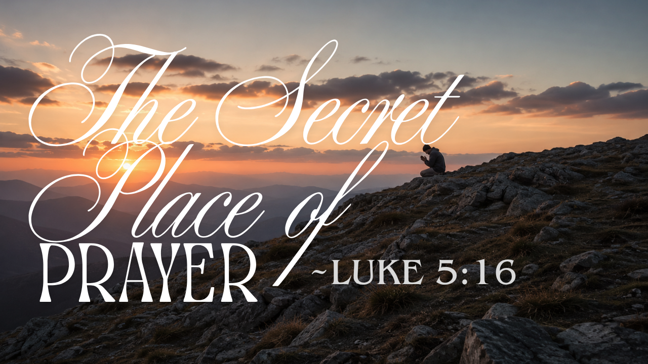 The Secret Place of Prayer