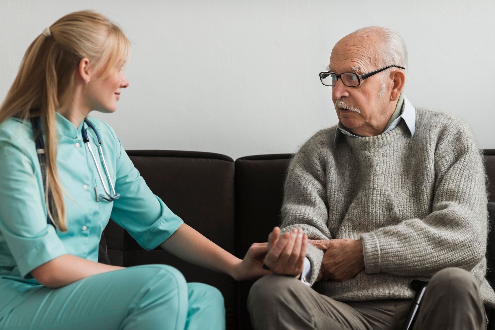 Occupational Therapist provides assessment for a patient with neurological condition.