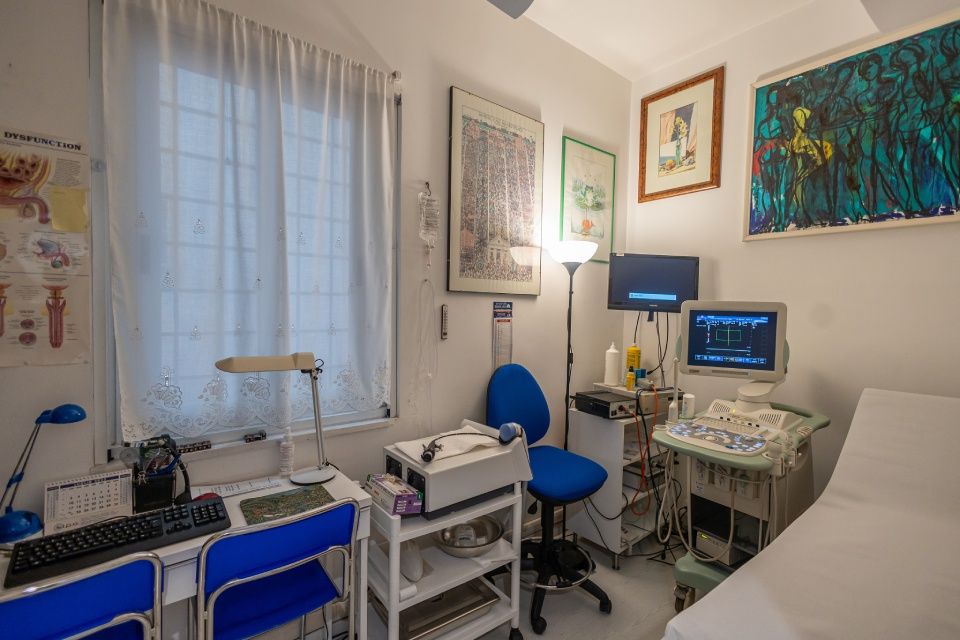 strumenti dell'ambulatorio medico