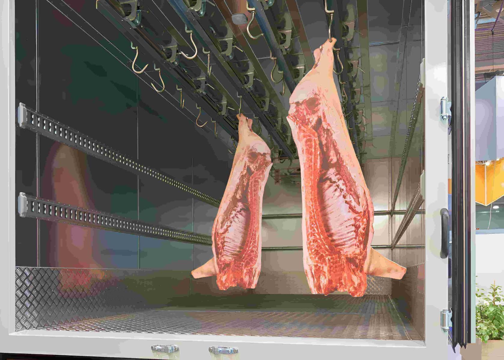 Two Pieces Of Meat Are Hanging — Central Desert Transport In Ciccone, NT