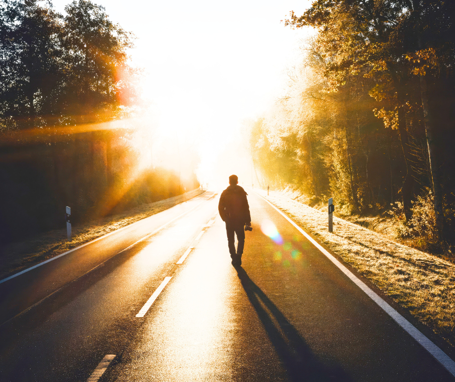 walking in light