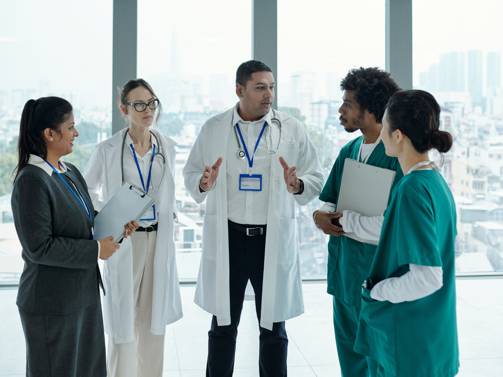 Executive advisory discussion for healthcare technology decisions