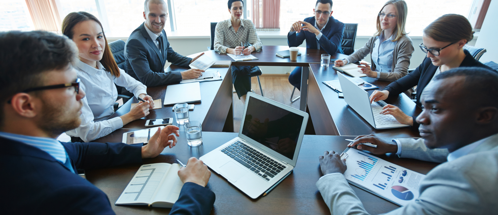 Healthcare leaders reviewing enterprise cybersecurity strategy