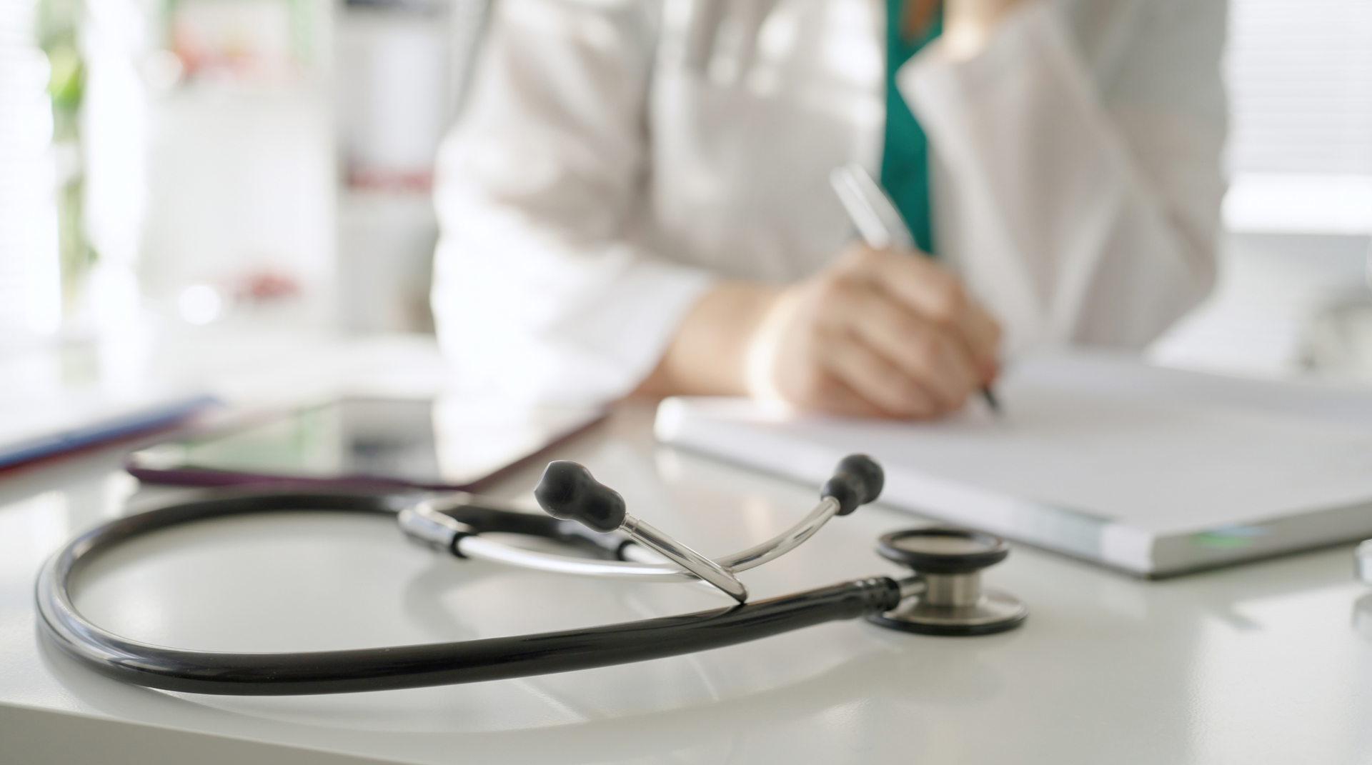 Clinical workspace prepared for study participation