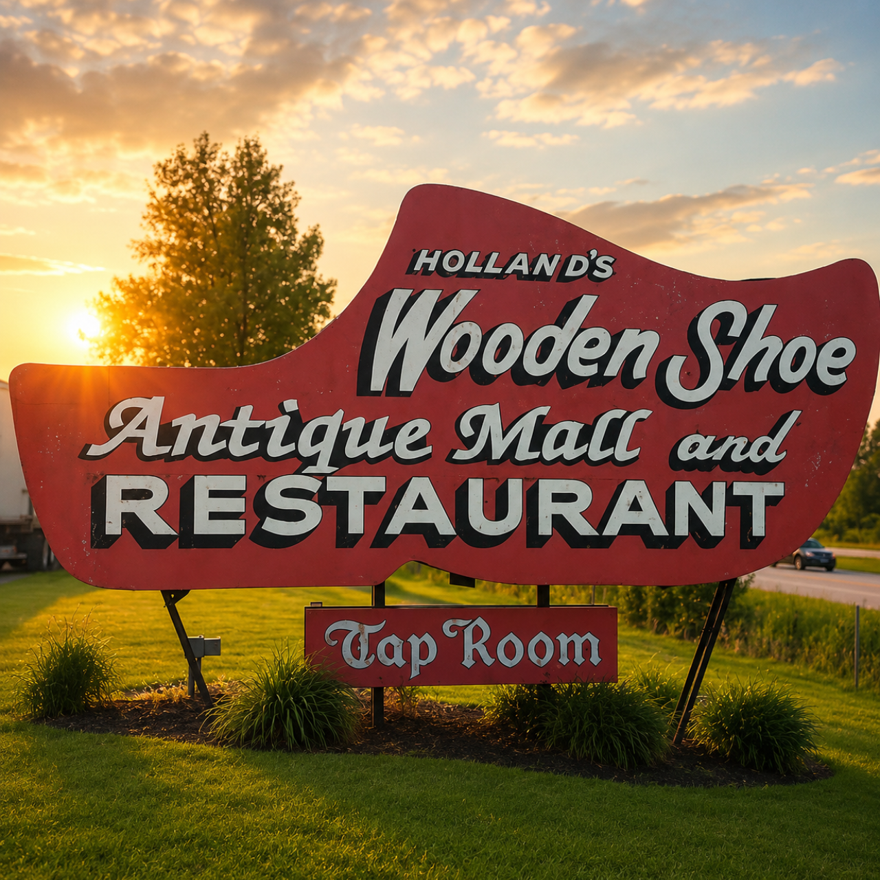 Historic Wooden Shoe Restaurant of Holland Michigan