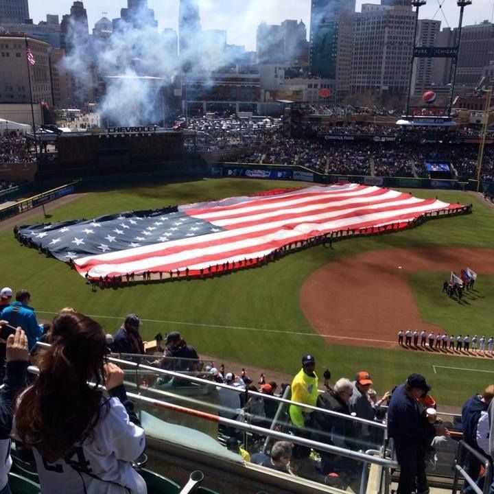 Detroit Tigers Opening Day - Tigers baseball - America