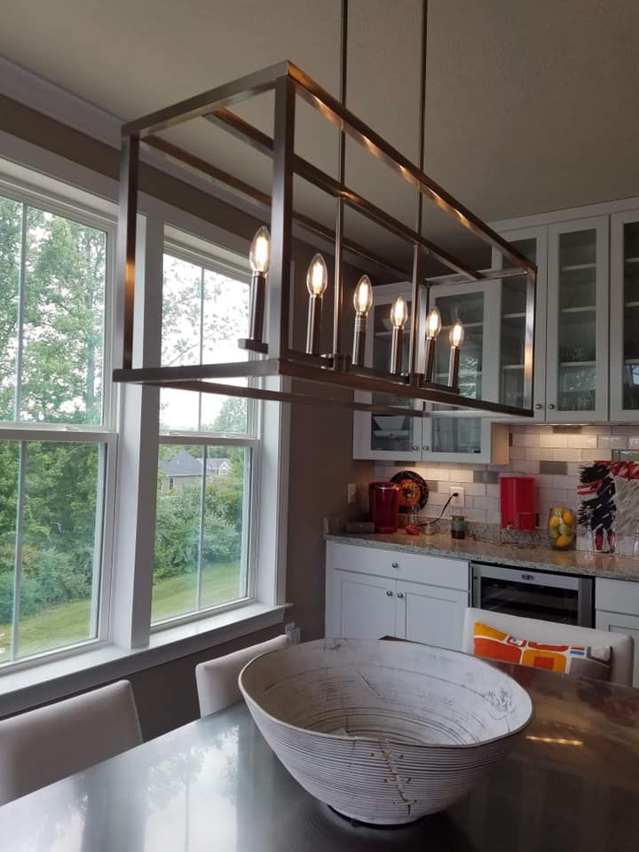 NS Electric interior lighting installation in West Virginia home