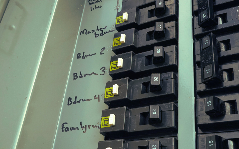 Electrical subpanel installation for home addition in West Virginia