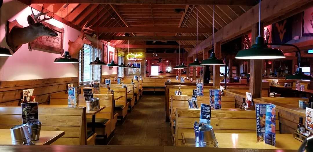 LED lighting installation in commercial restaurant dining area by NS Electric