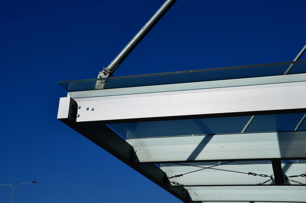 Side Right Strut Window — Glass Repairs & Installations in Tamworth, NSW
