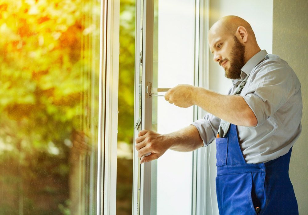 Window Installation Workers — Glass Repairs & Installations in Walcha, NSW