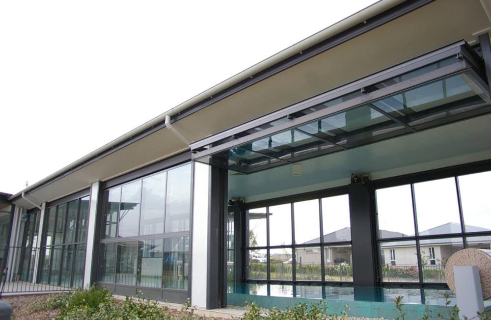 Shopfront Made of Glass Panels