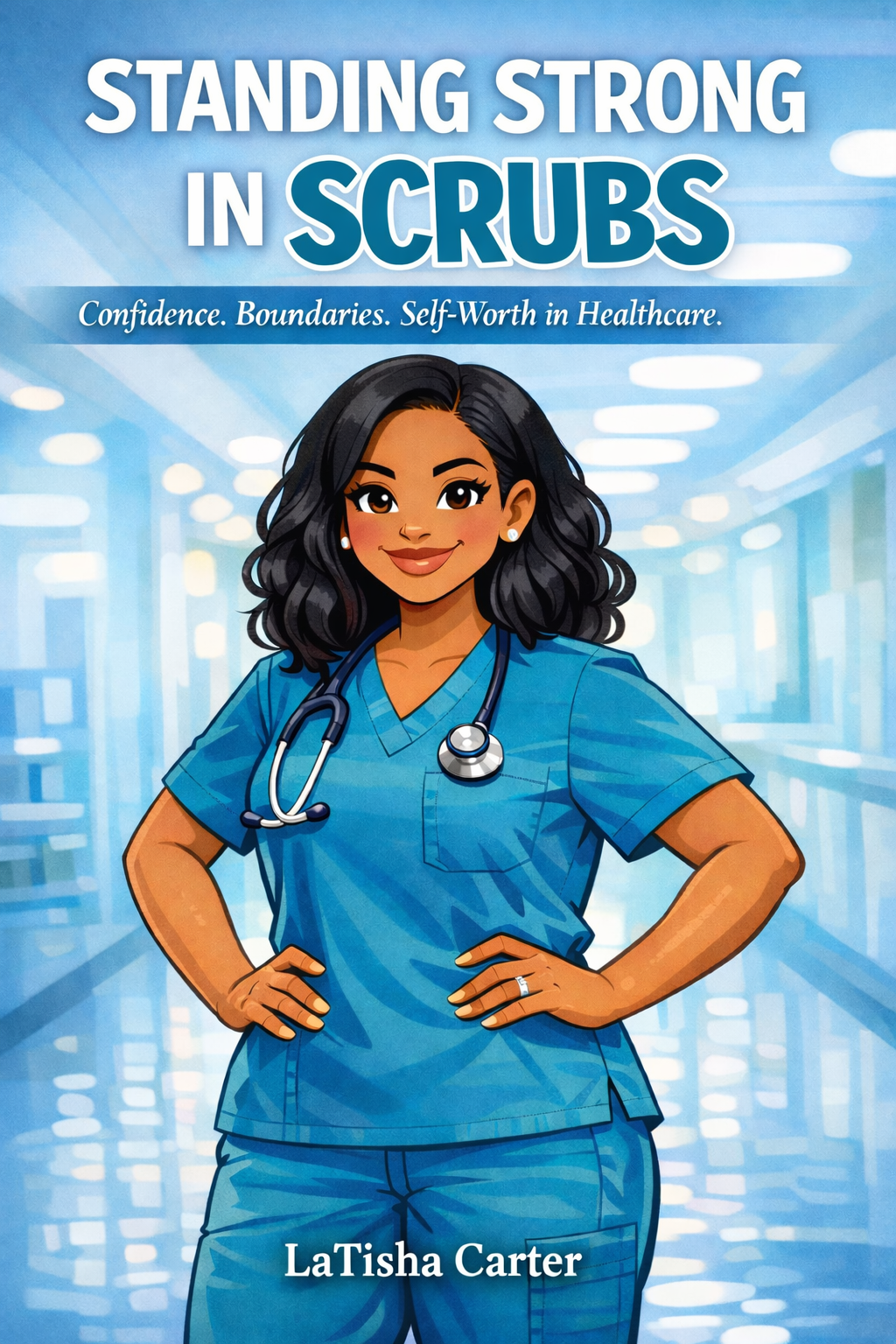 Standing Strong In Scrubs