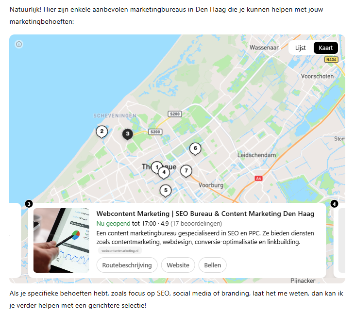 GEO optimalisatie