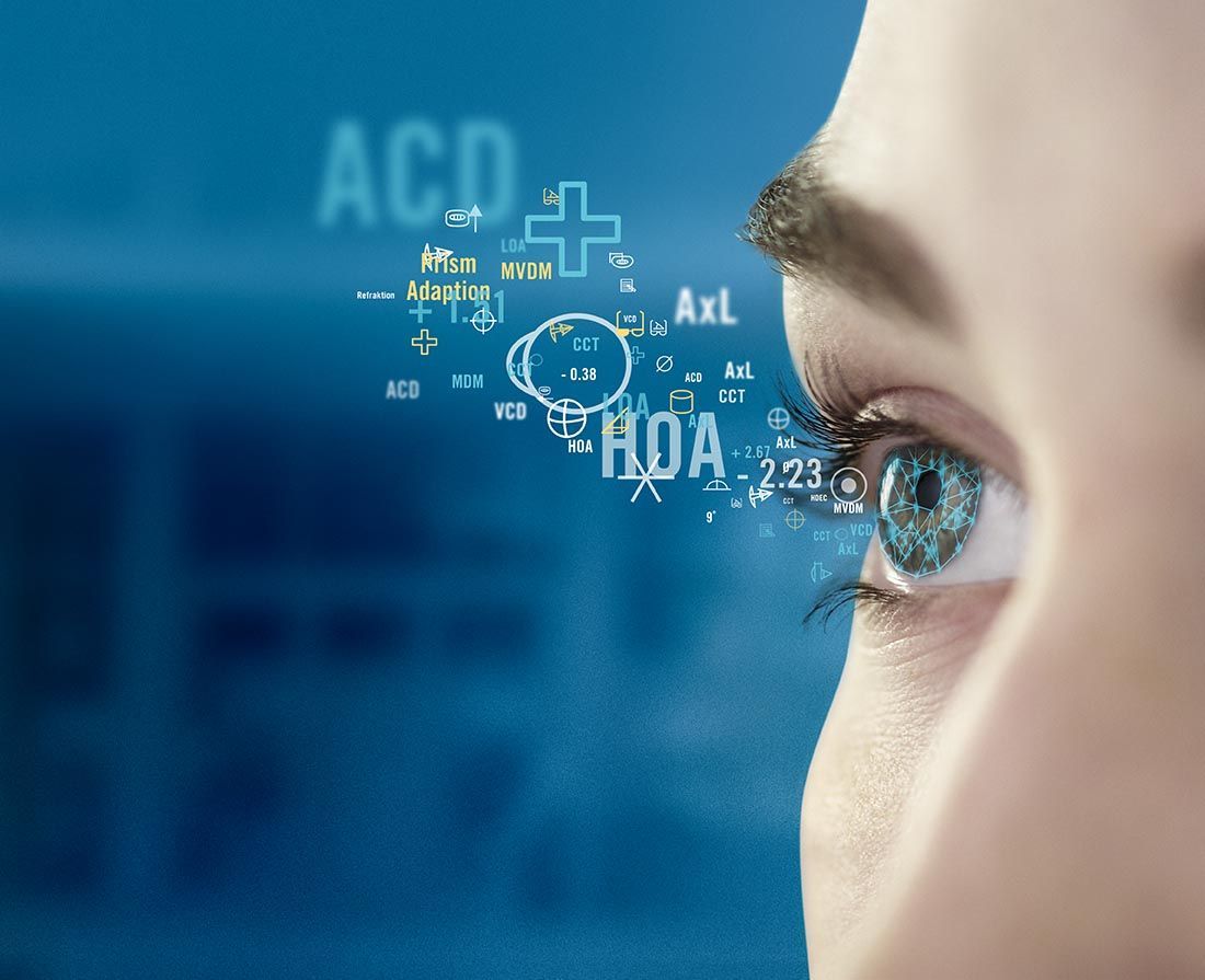BIOMETRYCZNA PRECYZJA ZAPEWNIA LEPSZĄ OSTROŚĆ WIDZENIA
