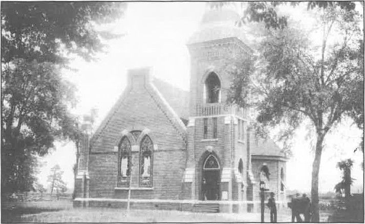 Louisville Methodist Church - early history.
