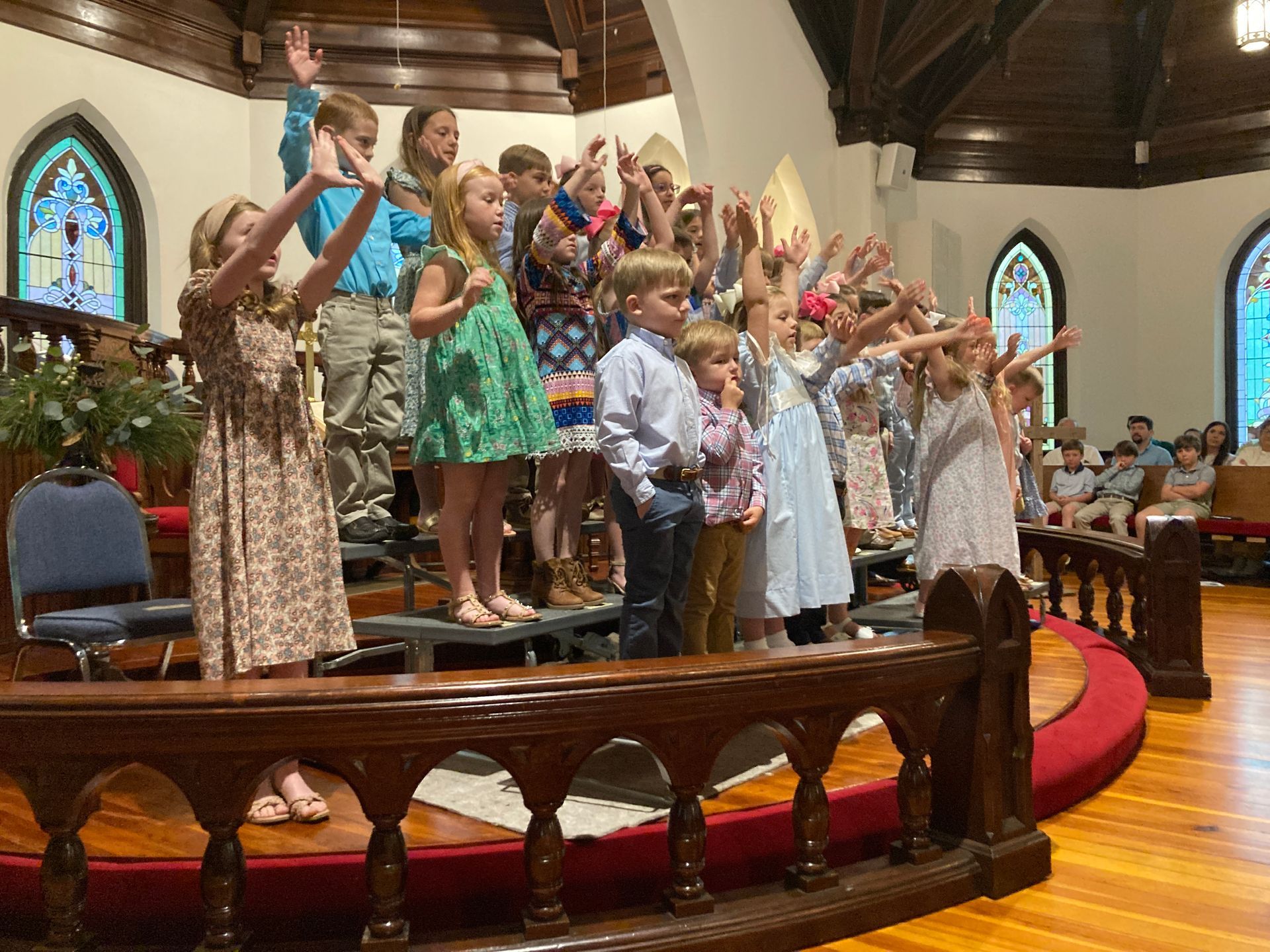 Children's Choir performance.