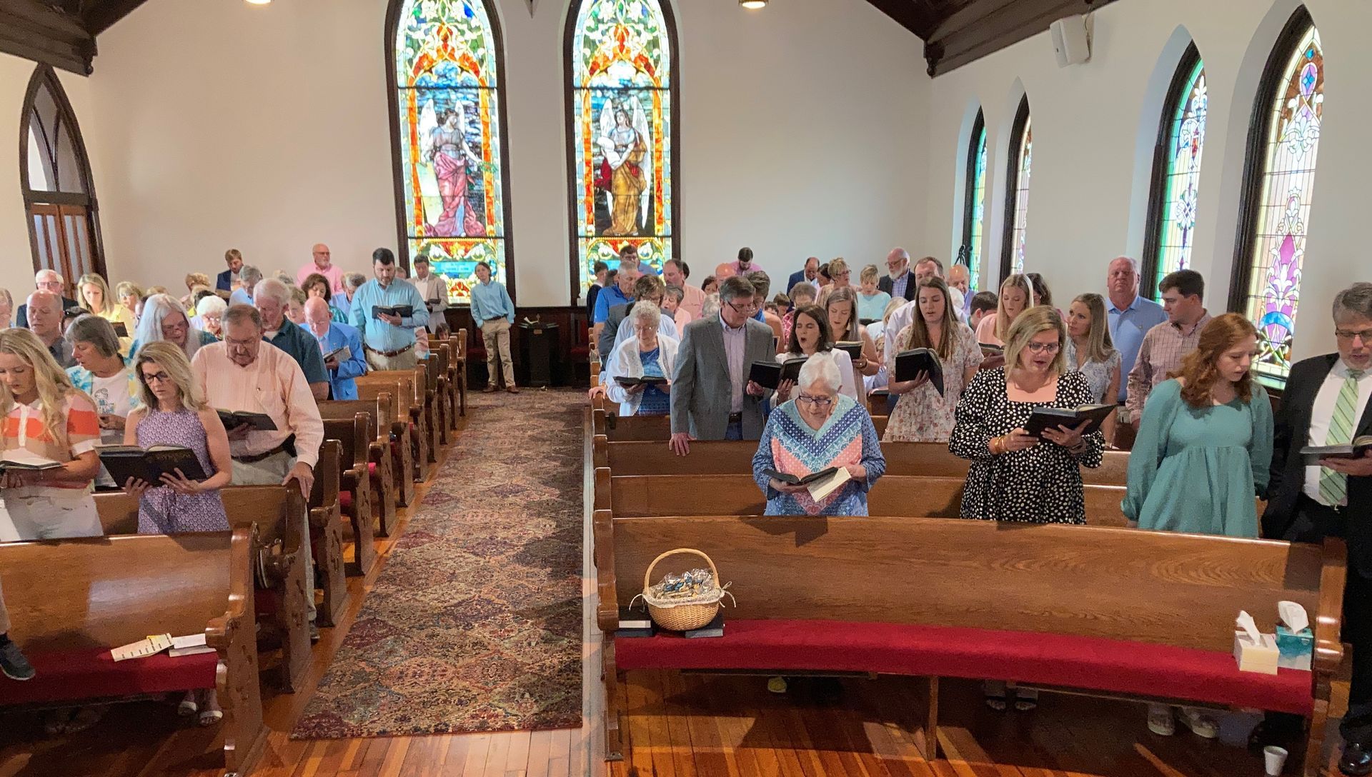 Sunday morning Worship Service at LMC
