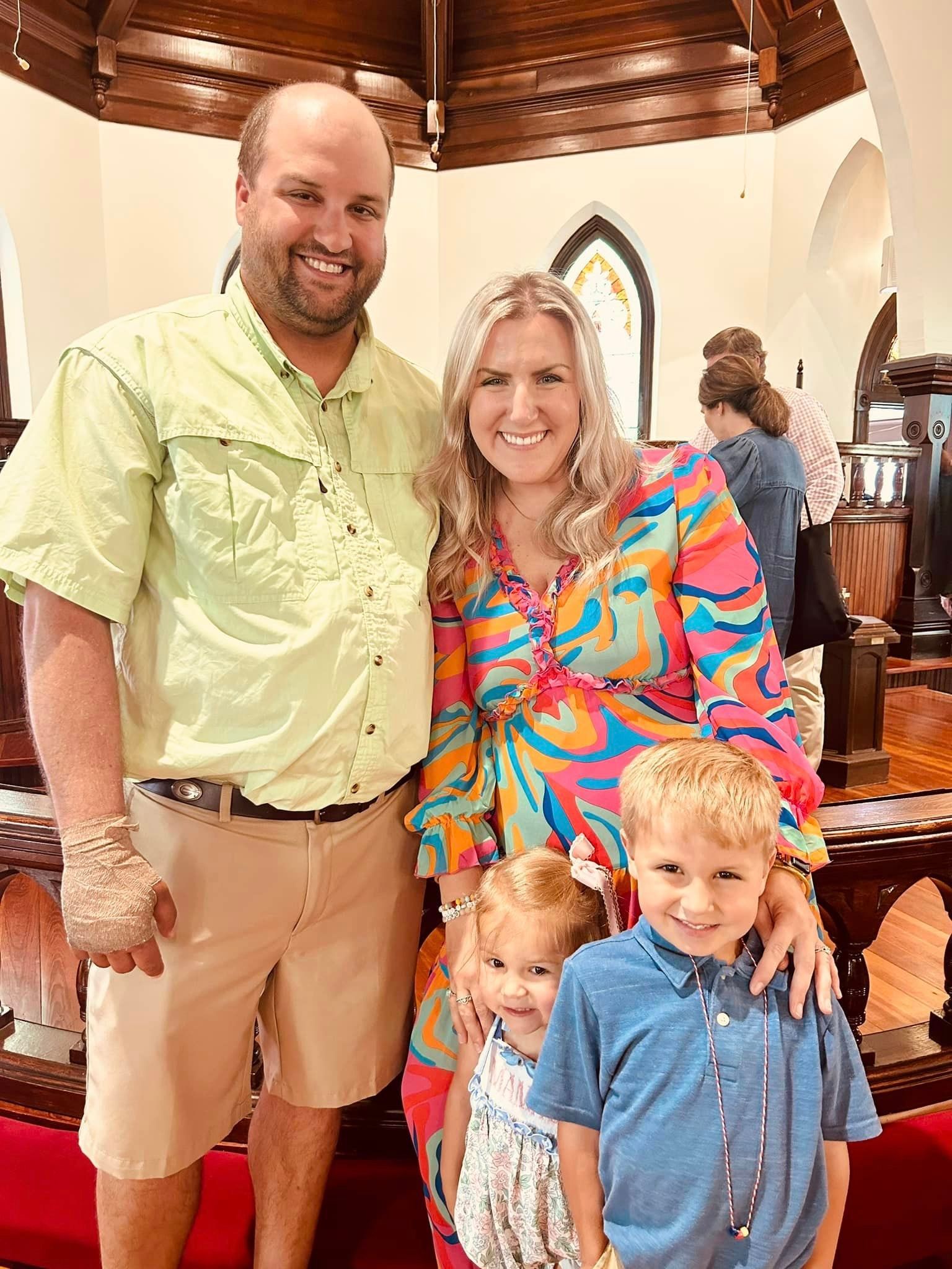 Michelle Johnson Family (Chip, Miller Anne, Ford)