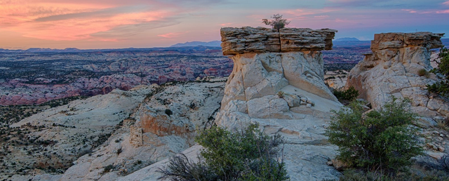 Desert landscape at Grand Staircase Escalante