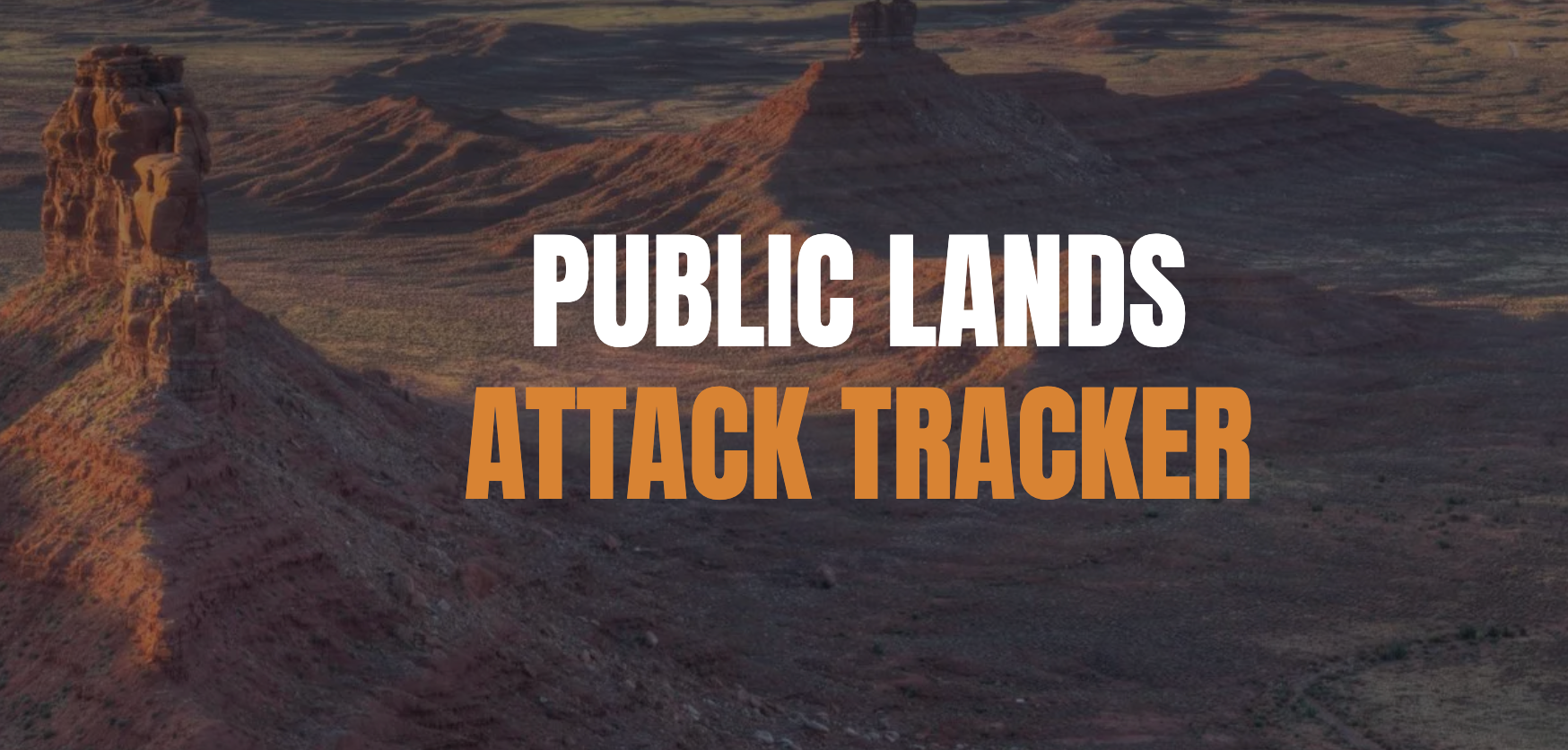 Your Public Lands sign in desert landscape