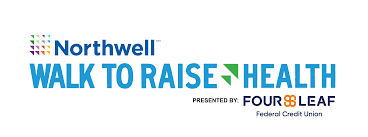 A logo for northwell walk to raise health