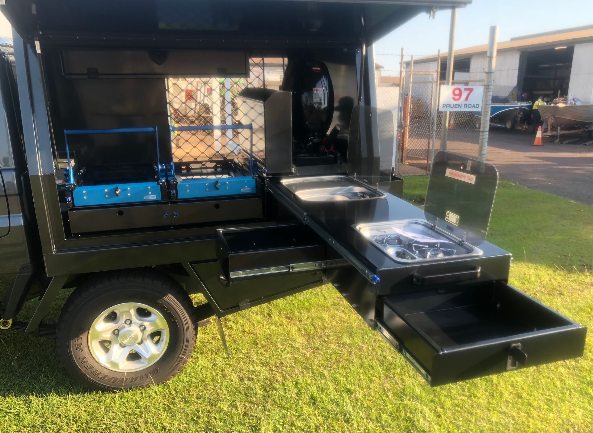 Premium pull our kitchen from a ute — Allycraft Modifications in Berrimah, NT