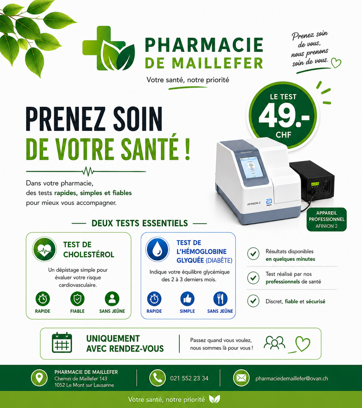 test de cholesterol