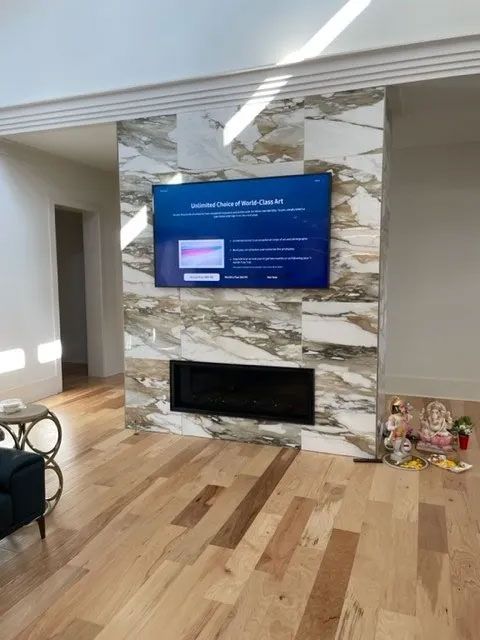 TV mounting